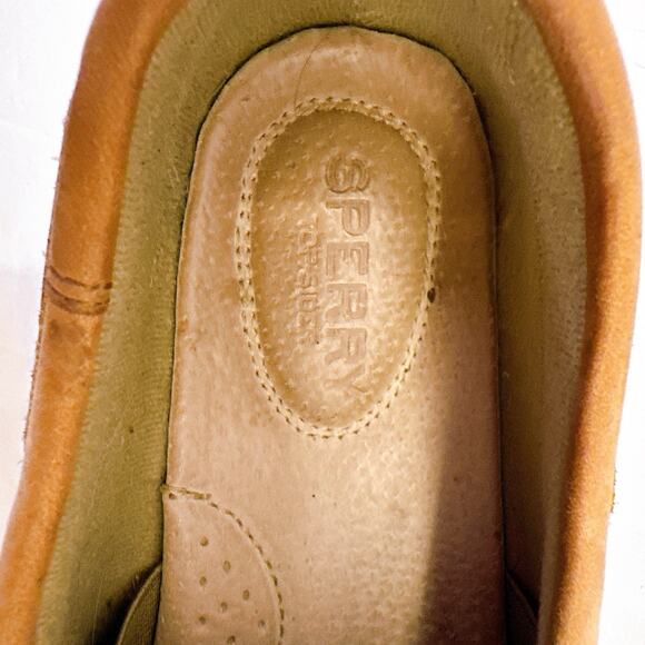 Sperry Top Sider Angelfish Loafer Gold Tan Boat Shoes Women's Size 7 M STS90823 - Picture 7 of 9